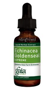 Gaia Herbs Echinacea / Goldenseal suprême 2-Ounce Bottle