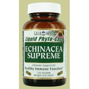 Gaia Herbs - Echinacea Supreme, 60 capsules
