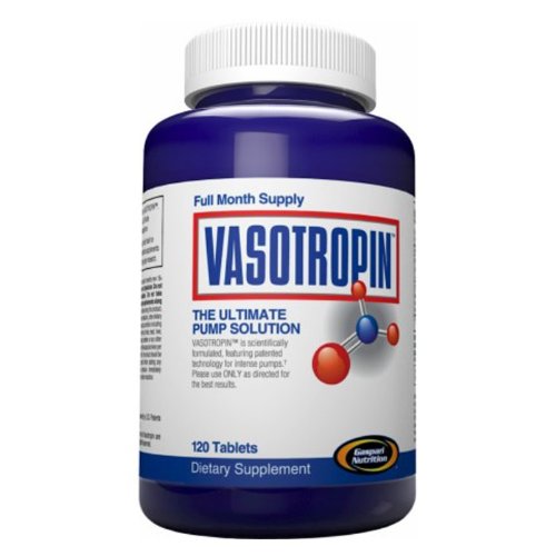 Gaspari Nutrition Vasotropin 120 comprimés. L'oxyde nitrique