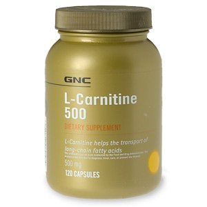 GNC L-Carnitine 500 500mg 120 Capsules