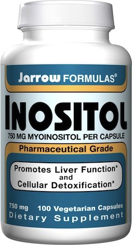Inositol, 750 mg, 100 capsules végétariennes