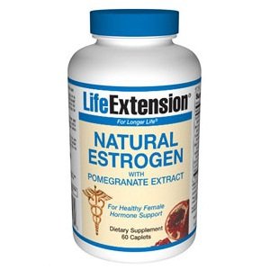 Life Extension œstrogène naturel Caplet, 60-Count