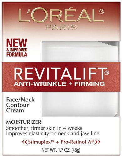 L'Oréal Paris Revitalift, anti-rides, raffermissant du visage et du cou Crème Contour, 1,7 once