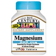 Magnésium 250 mg - 110 onglets, (21ème siècle)