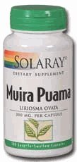 Muira Puama racine 300mg - 100 capsules