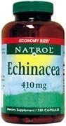 Natrol Echinacea 410mg Capsules, 90-Count (Pack de 2)