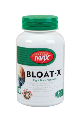NaturalMax Bloat-x, 60-Count