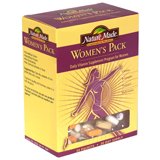 Nature Made pack femmes quotidien pour la santé de la Femme, avec lutéine, 30 paquets