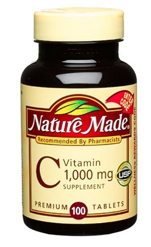 Nature Made Vitamine C 1000mg, 100 Tablets (Pack de 3)