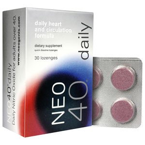 Neo40 quotidienne de 30 pastilles - Supplément d'oxyde nitrique