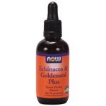 Now Foods & Echinacea / Goldseal plus Extract, 2-once