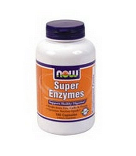 NOW Foods enzymes Super, 180 Capsules