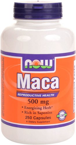 NOW Foods Maca 500mg, 250 capsules