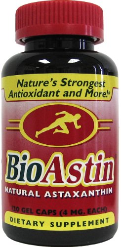 Nutrex Hawaii BioAstin astaxanthine naturelle 4mgs., 120 gélules