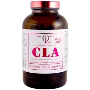 Olympian Labs CLA Acide linoléique conjugué, 210 sg 1g