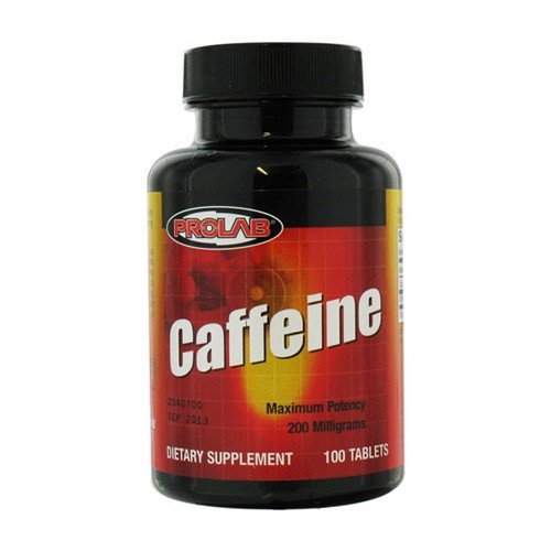 ProLab caféine onglets 200 mg, 100 comprimés (lot de 2)