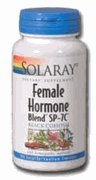 Solaray - Blend hormone femelle SP-7C - 180 capsules