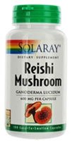 Solaray - Champignon Reishi, 600 mg, 100 capsules