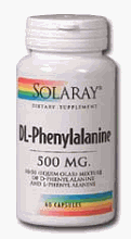 Solaray - DL-phénylalanine, 60 capsules