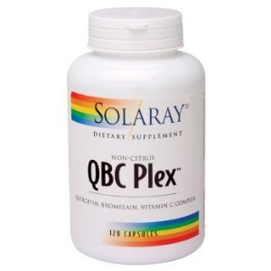 Solaray QBC Plex quercétine, la broméline - 120 Capsules