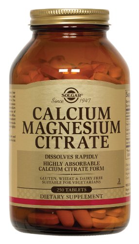 Solgar Calcium Magnésium citrate Comprimés à 250
