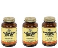 Solgar - citrate de magnésium, 400 mg, 120 comprimés - 3 Bouteilles