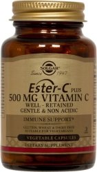 Solgar, Ester-C ® Plus 500 mg de vitamine C, 250 capsules gétales (Ester-C ® Complexe ascorbate)