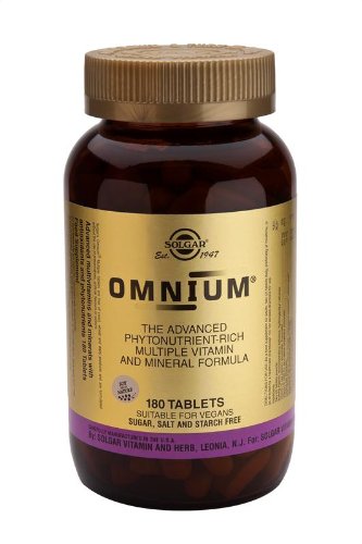 Solgar - Omnium - 180 comprimés-multi-vitamines