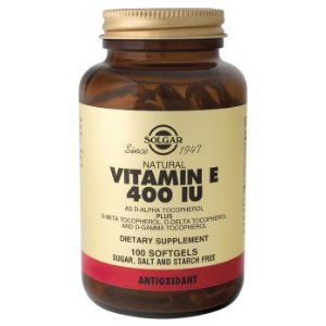 Solgar - Vitamine E, 400 UI, 100 gélules-pour la Peau et la Sante
