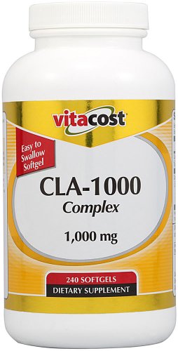 Vitacost CLA-1000 Complexe - 1000 mg - 240 gélules