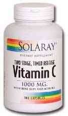 Vitamine C 1000mg deux étages à libération lente - 250 - Capsule