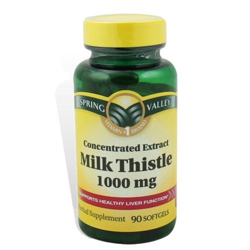 Vitamines Milk Thistle soutient la fonction hépatique sain, 90 gélules