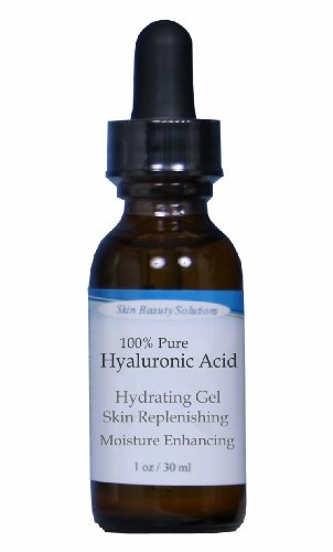 (1 oz / 30 ml.) 100% Pure Gel Hydratant acide hyaluronique - (D) AntiAging, Sérum Fermeté