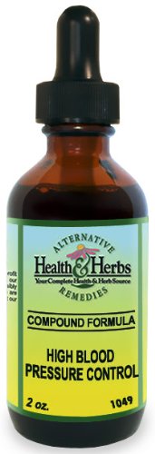 Alternative Health & Herbs Remedies - High Blood Pressure Control (2 oz)