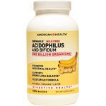 American Health Natural Banana Chewable Acidophilus (100 Wafers)