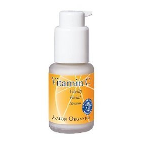 Avalon Organics Vitamin C Renewal Vitality Facial Serum, 1-Ounce Bottle (Pack of 2)