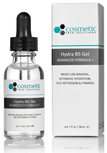 B5 Hydra Gel Formule Avancée + 1 oz / 30 ml - Humidité d'amélioration de gel enrichi en vitamine B5 et l'acide hyaluronique. Hydratation intense, H20 retendre et raffermissant.