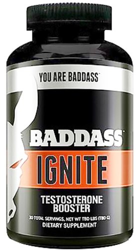 Baddass Nutrition - Ignite Testosterone Booster - 60 Capsules