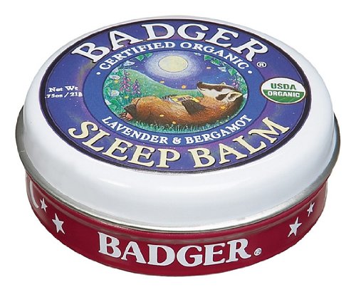 Badger Balm sommeil (Lavande & Bergamote) [0.75 oz Tin]