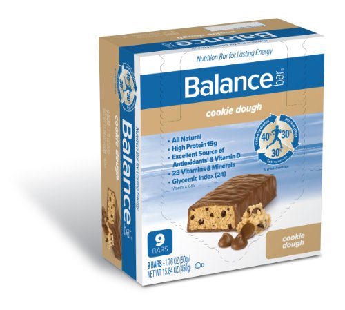 Balance Bar, Cookie Dough, 9-Count