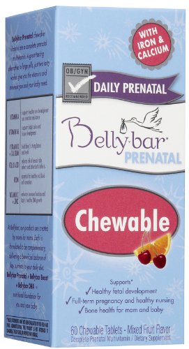 Bellybar Prenatal Chewable Vitamin 60 Tabs