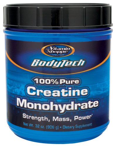 BodyTech - Creatine Monohydrate 100% Pure, 5 gm, 906 g powder