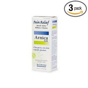 Boiron Homeopathic Medicine Arnicare Gel for Muscle Aches, 2.6-Ounce Tubes (Pack of 3)