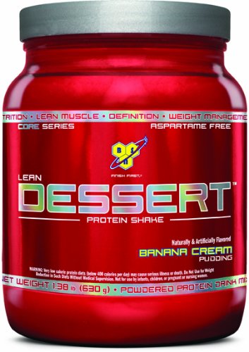BSN Lean Dessert Protein, Banana Cream Pudding, 1.38 Pound
