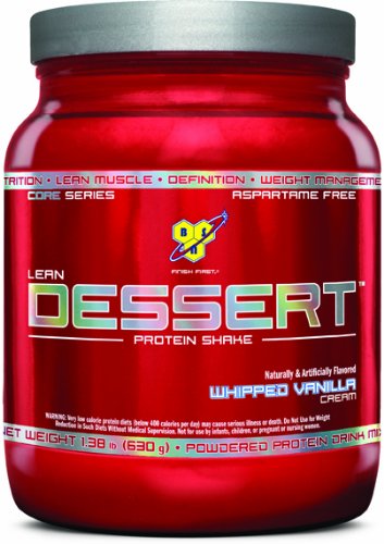 BSN Lean Dessert Protein, Whipped Vanilla Cream 1.38 Pound