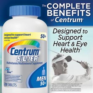 Centrum Silver Men 50+ Multivitamin Multimineral Supplement