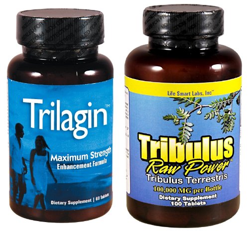 Combo Trilagin et Tribulus Raw Power TM pilules Male Enhancement Hardcore