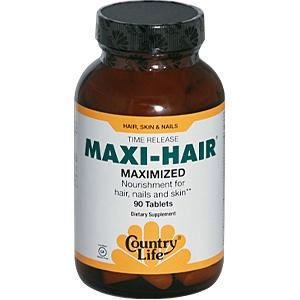 Country Life - Maxi-hair maximisée, 90 onglet, pack de 3