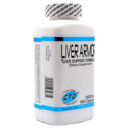 CTD Labs Liver Armor, 1800 mg, 180 Capsules