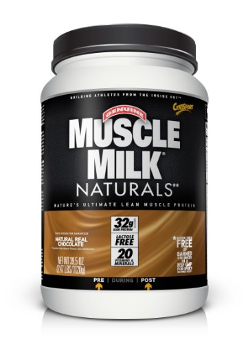 CytoSport Muscle Milk Naturals, Natural Real Chocolate, 2.47 Pound